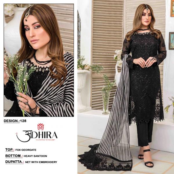 Ahdhira 127 & 128 Georgette Pakistani Suits Collection